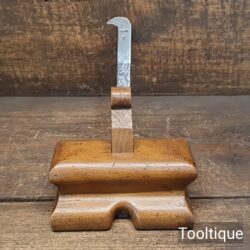 Vintage Beechwood Old Woman’s Tooth (OWT) Router Plane - Refurbished