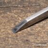 Antique J. Howarth ¼” Socket Mortice Chisel Ashwood Handle - Fully Refurbished