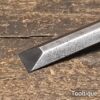Vintage ½” Stormont of Sheffield Laminated Bevel Edge Chisel - Fully Refurbished