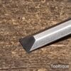 Vintage 3/8” Marples & Sons Long Series Bevel Edge Chisel - Fully Refurbished