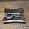Vintage 1” Moore & Wright Sheffield No: 965 Imperial Micrometer In Case