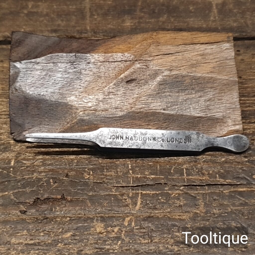 Antique 19th Century John Haddon & Co. London Saxton Type Foundry Printers Tweezers
