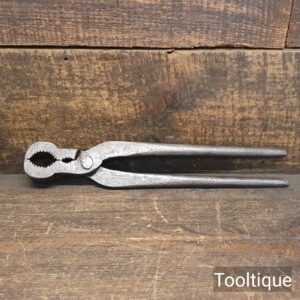 Vintage 12” Marples & Sons Blacksmiths Round Stock Pliers - Good/Fair Condition Vintage 12” Marples & Sons Blacksmiths Round Stock Pliers - Good/Fair Condition