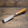 Vintage 1 ¾” John Bull Sheffield Forged Steel Firmer Chisel - Refurbished