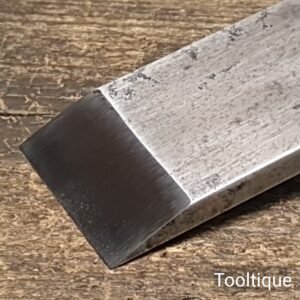 Vintage 1 ¾” John Bull Sheffield Forged Steel Firmer Chisel - Refurbished