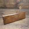 Rare Unrecorded Late 18th Century A. Hooper Beechwood Round or Hollowing Moulding Plane