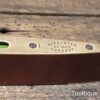 Vintage J. Rabone No: No: 1625 Mahogany Brass Boat Spirit Level - Good Condition