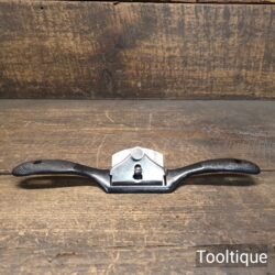 Vintage German No: 51 Flat Sole Metal Spokeshave - Refurbished For Use