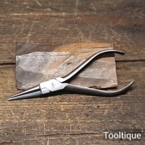 Vintage 5.5” Nubo Long Nose Box Jointed Pliers Probably German - Good Condition