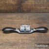 Vintage Stanley England No: 151R Curved Sole Spokeshave- Refurbished For Use