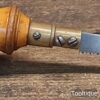Vintage Beechwood & Brass Padsaw with Goblin Blade - Refurbished
