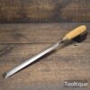 Antique ¾” Thomas Ibbotson Long Series Bevel Edge Paring Chisel - Fully Refurbished
