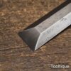 Antique ¾” Thomas Ibbotson Long Series Bevel Edge Paring Chisel - Fully Refurbished
