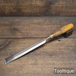 Vintage Robert Sorby 1” Long Series Bevel Edge Paring Chisel - Fully Refurbished