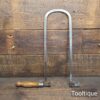 Vintage Hobbies Superior Fret Saw Beech Handle - Refurbished Ready To Use