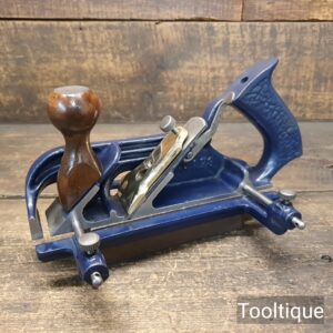 Vintage WS Birmingham A78 Twin Arm Rabbet Fillister Plane - Fully Refurbished