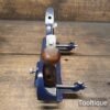 Vintage WS Birmingham A78 Twin Arm Rabbet Fillister Plane - Fully Refurbished