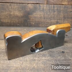 Vintage 1 ½” London Cast Iron Boxwood infill Shoulder Plane - Refurbished