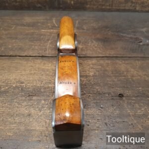 Vintage 1 ½” London Cast Iron Boxwood infill Shoulder Plane - Refurbished