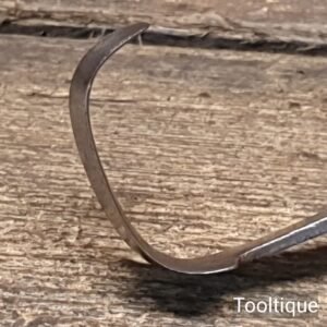 Vintage Wilson Cast Steel Cobblers Leatherworking Hoop Peg Knife - Refurbished