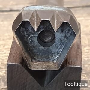  Vintage Heavy-Duty Leatherworking Shaped Punch - Good Condition