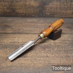 Vintage 7/8” F.G Pearson Sheffield Acute Forged Steel Gouge Chisel - Refurbished Vintage 7/8” F.G Pearson Sheffield Acute Forged Steel Gouge Chisel - Refurbished