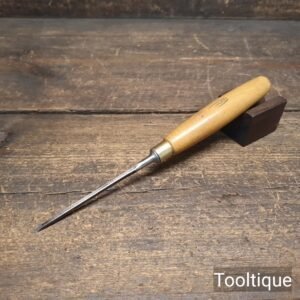 Vintage 1/8” Marples Carpenters Bevel Edge Chisel - Refurbished