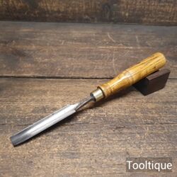 Vintage 9/16” Ward & Payne Forged Steel Carpenters Gouge Chisel - Refurbished