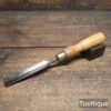 Vintage 11/16” Mawhood Sheffield Forged Steel Carpenters Gouge Chisel - Refurbished