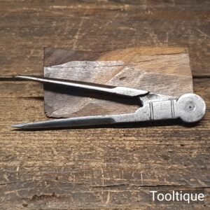 Antique 19th Century 5 ½” Pair of Cast Steel Dividers - Refurbished Ready To Use Antique 19th Century 5 ½” Pair of Cast Steel Dividers - Refurbished Ready To Use