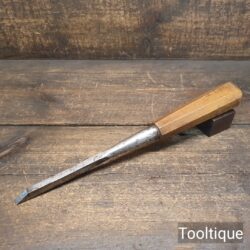 Antique 3/8” Timber Framing Socket Mortice Chisel - Fully Refurbished