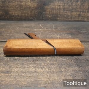 Crisp Vintage No: 12 Skew Iron Round or Hollowing Beechwood Moulding Plane