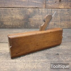 Vintage Edward Preston No: 16 Skew Iron Hollow Rounding Beech Moulding Plane