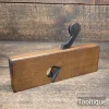 Vintage 7/8” Beechwood Skew Iron Rabbet Plane - Refurbished Ready To Use