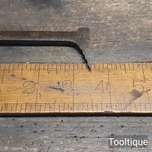 Vintage Set 4 No: Marples & Sons 3.5” Stepped Leg Dogs - Good Condition