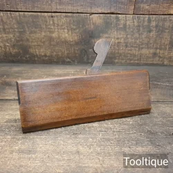 Antique Early 19th Century No: 4 Size Round or Hollowing Beechwood Moulding Plane