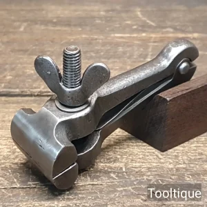 Vintage Modelmakers Sprung Loaded Cast Steel Hand Vice 1 ½” Jaws - Refurbished