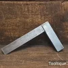 Vintage I&D Smallwood Birmingham Engineers 6” Steel Square - Good Condition