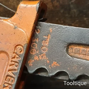 Vintage 12” Welders Carver T205 Clamp - Good Condition