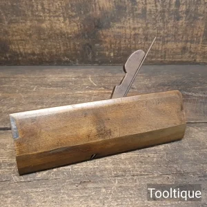 Vintage Marples ½” Deep Round or Hollowing Beechwood Plane - Refurbished