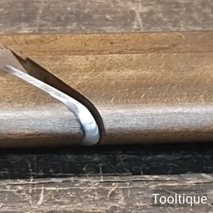 Vintage Marples ½” Deep Round or Hollowing Beechwood Plane - Refurbished