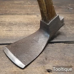Vintage Shipwrights No: 2 Adze Good Fitting Handle - Refurbished Ready To Use