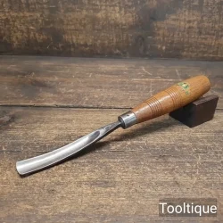 Vintage 5/8” Henry Taylor No: 16 Woodcarving Curved Stem Gouge Chisel - Ready For Use