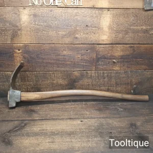 Vintage Shipwrights Brades Co. No: 2 Adze Good Fitting Handle - Refurbished