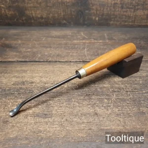 Vintage 3/8” S.J Addis Woodcarving Spoon Gouge Chisel - Ready For Use Vintage 3/8” S.J Addis Woodcarving Spoon Gouge Chisel - Ready For Use