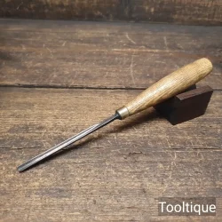Vintage ¼” J.B Addis & Sons Woodcarving Deep Gouge Chisel - Ready To Use