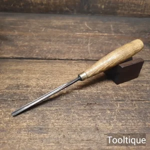 Vintage ¼” J.B Addis & Sons Woodcarving Deep Gouge Chisel - Ready To Use
