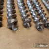 Vintage Set of 12 No: Genuine Russell Jennings USA Carpenters Spur Auger Bits - Sharpened