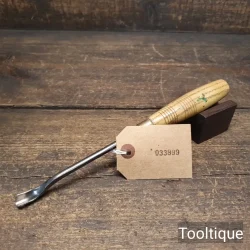 Vintage 3/8” Henry Taylor No: 31 Wood Carving Spoon Gouge Chisel - Sharpened