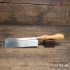 Vintage English 6” Steel Back Gents Saw Beech Handle - Sharpened Ready To Use